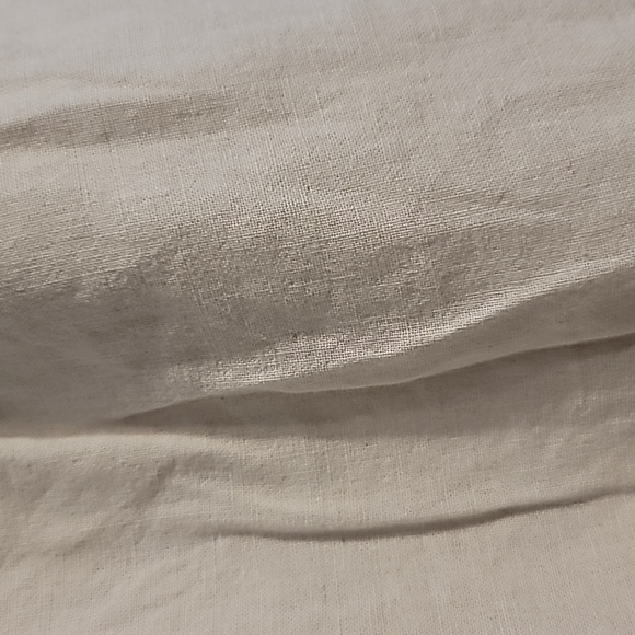 Liz Claiborne Lizwear Pants Sz 10 Linen Blend Beige Highwaist Pleated Bohemian - Picture 10 of 12